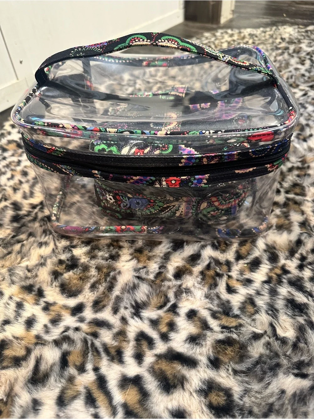 Vera Bradley “Kiev Paisley” pattern large & small cosmetic bags